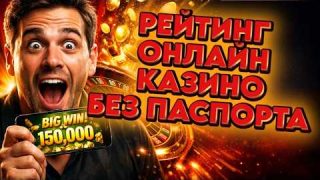 Рейтинг онлайн казино без паспорта — Казино онлайн с выплатами без паспорта
